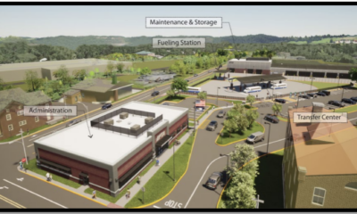 Innovative Multimodal Transit Center in West Virginia